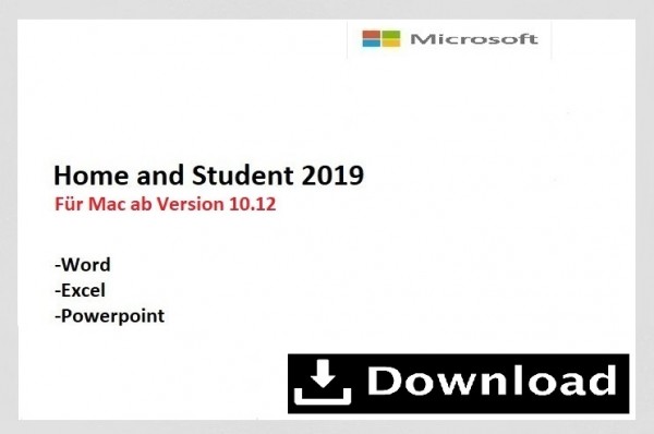 office home and student 2019 mac